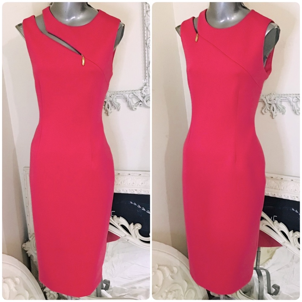 Donna Karan Shift Midi Dress NWT